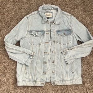 Slightly Over-Sized Denim Jacket Size M